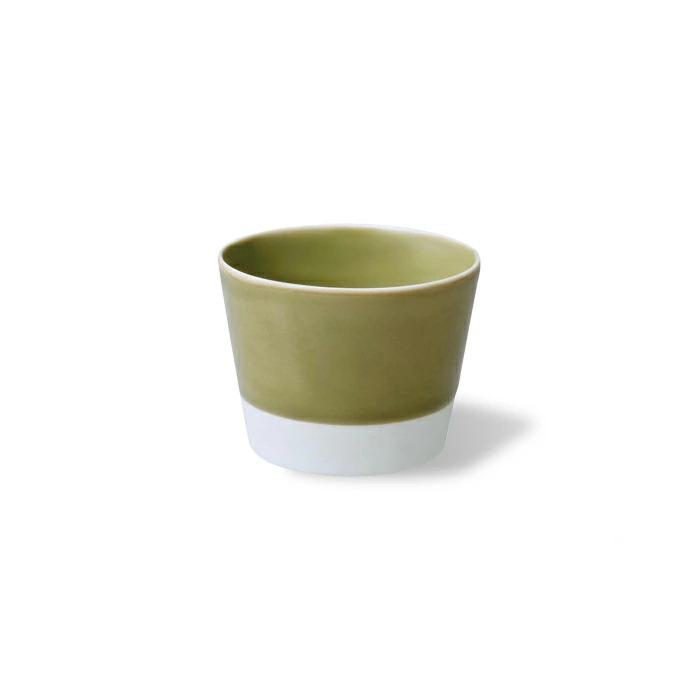 【AB547】【波佐見焼】esカップ 織部釉S5個組 【西海陶器】5 45369