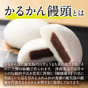 ＜定期便・全3回＞【訳あり】鹿児島の郷土菓子かるかん饅頭(40個×3回・計120個) 鹿児島県産 和菓子 かるかん【津曲食品】T27