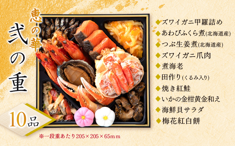 【2種セット】おせち料理　恵の華＆とんでん【44003802】