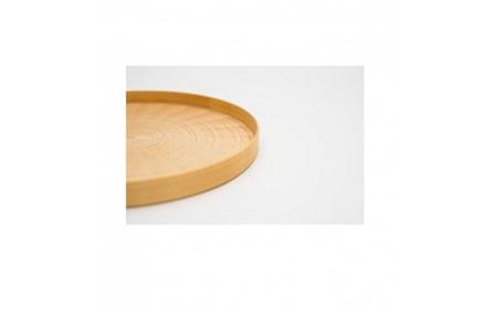 Round Rays Tray S ホワイトシカモア white sycamore  ｜トレー プレート お皿 皿 食器 インテリア