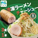 【ふるさと納税】ジャンクガレッジのラーメン3食+自家製チャーシュー300g×1本セット 松富士食品 | 二郎系 ラーメン 冷凍ラーメン 行列店 セット まぜそば 太麺 濃厚 豚骨スープ 豚骨醤油 中華そば 焼豚 ガッツリ系 ソウルフード お取り寄せ お土産 ギフト 埼玉県 所沢市