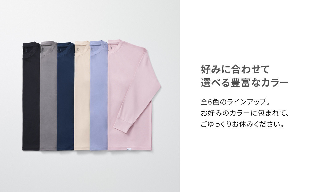 【男女兼用 Mサイズ グレー】ReDリカバリーウェア スリープ プルオーバー長袖＆ジョガーパンツ上下セット パジャマ ルームウェア 疲労回復 血行促進 一般医療機器 バイタルテック