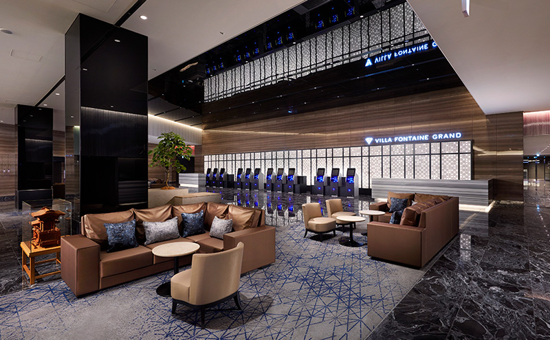 ヴィラフォンテーヌ グランド 羽田空港 スーペリアクイーン◆1泊2名様／温泉入浴券付 チケット ペア ホテル 宿泊券 クイーン 展望天然 温泉 羽田 大田区 東京都