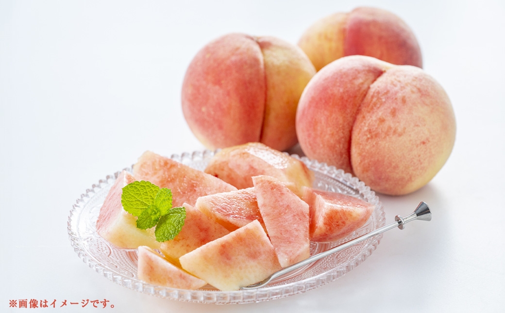 中央市産 もも 約2kg