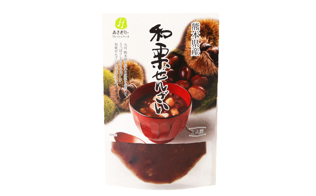 和栗ぜんざい 160g×4パック