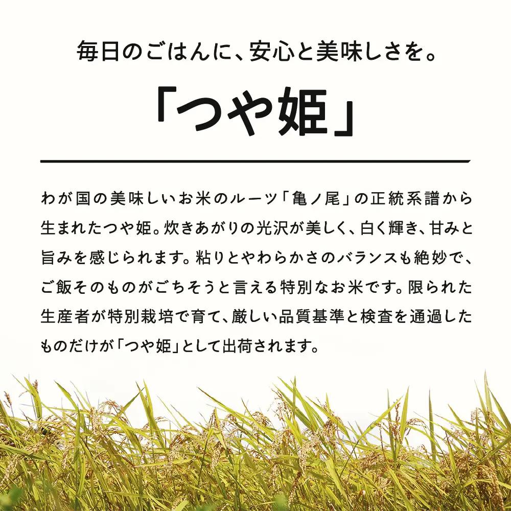 【先行予約】＜新米＞ つや姫 精米 5kg 2月上旬~2月中旬発送 国産 お米 山形県産 山形産  おすすめ 5kg 5キロ 5きろ 令和8年産 2026年産 沖縄・離島への配送不可 コメ こめ はく