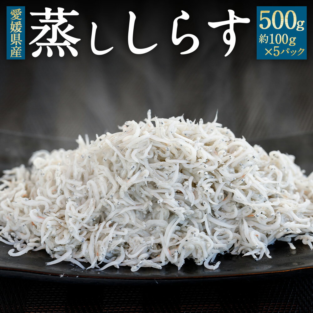 【ふるさと納税】福島さんの蒸ししらす 約500g 約100g×5パック 蒸ししらす しらす シラス 魚 魚介 海産物 ごはんのお供 ご飯のお供 おつまみ 個包装 小分け お取り寄せ グルメ 冷凍 国産 愛媛県産 愛媛県 送料無料【えひめの町（超）推し！（伊方町）】(840)