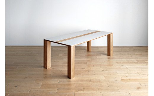 【開梱・設置】セラミックテーブル　バイソン　テーブル210cm　ＯＮ／ＣＩＦ　AL323