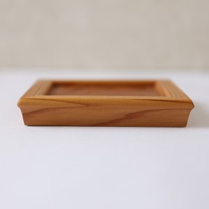 SA0870　酒田杉のコースター　2枚