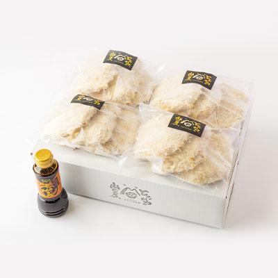 ふるさと納税 富田林市 ≪冷凍≫工場直営　とんかつの山田屋の富ヘレかつ(150g×12枚)特製ソース付き　 |  | 01
