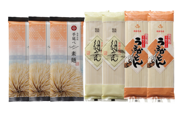 人気 8種 麺 セット 26食 / 久留米 熊本 あごだし とんこつ トマトバジル 南島原市 / ふるせ [SAQ005]