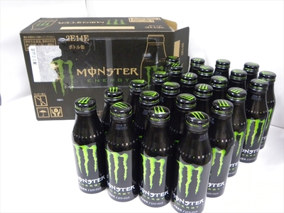 エナジードリンク モンスター モンスターエナジー ボトル缶 500ml × 24本 【 モンスター MONSTER モンスターエナジー エナジードリンク 高麗人参 クエン酸 アルギニン ビタミン 飲料