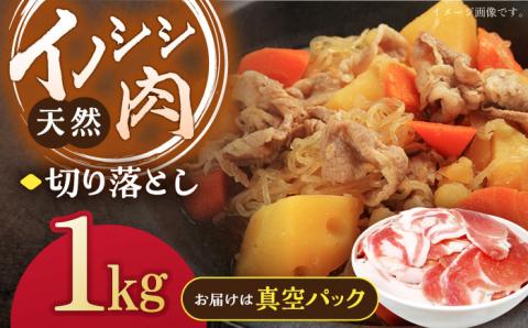 ジビエ 天然イノシシ肉 切り落とし1kg【照本食肉加工所】[OAJ001] / 猪肉 いのしし肉 イノシシ ジビエ じびえ イノシシ 切り落とし肉 ぼたん鍋