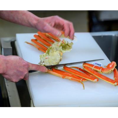 ふるさと納税 京丹後市 急速冷凍 茹でプレミアムズワイガニ魚政BLACK 大サイズ 1杯　カニ酢付き(2026年1月〜発送) |  | 02