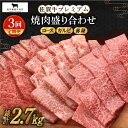 【ふるさと納税】【全3回定期便】佐賀牛 プレミアム焼肉盛り合わせ900g ( ロース カルビ 赤身 各300g ) 【田中畜産牛肉店】 [HBH041]