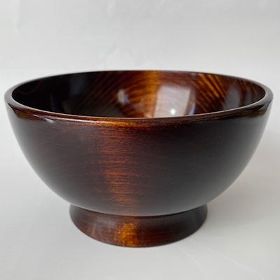 ふるさと納税 南木曽町 伝統的工芸品　南木曽ろくろ細工　栃　どんぶり椀