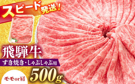飛騨牛 すき焼き しゃぶしゃぶ 両用 500g  / モモ 肩 [AZDB005] すき焼きすき焼きすき焼きすき焼きすき焼き