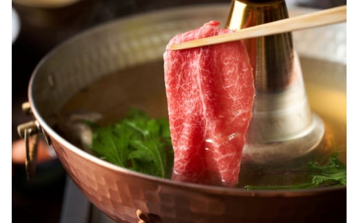 【毎月定期便】訳あり!【A4～A5】博多和牛赤身霜降りしゃぶすき焼き用 400g 全3回　AO083