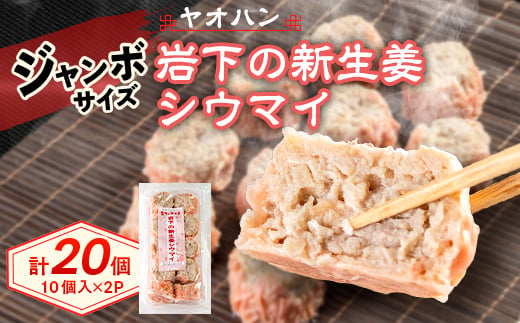 
                  【鹿沼新名物】ヤオハンオリジナル岩下の新生姜シウマイ　20個入(800g)【1505365】
                
