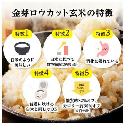 ふるさと納税 坂戸市 金芽ロウカット玄米(無洗米)4kg×1袋(国内産) |  | 02