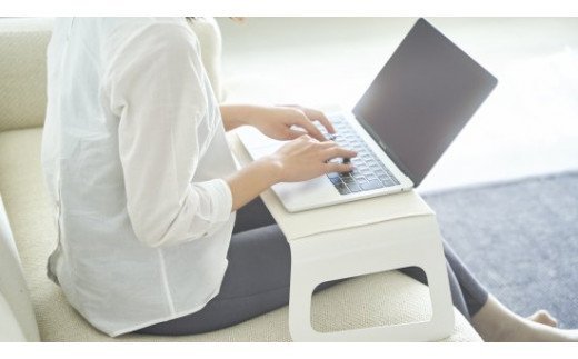 ３WAYローテーブルflex・オフホワイト