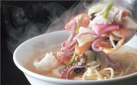 【全3回定期便】長崎ちゃんぽん・皿うどん揚麺　各5人前＜みろく屋＞[QBP024]