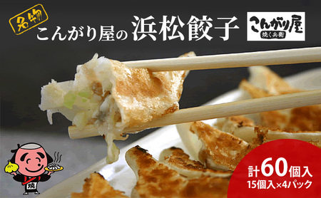 餃子 こんがり屋の浜松餃子60個入り 中華料理 名物 餃子