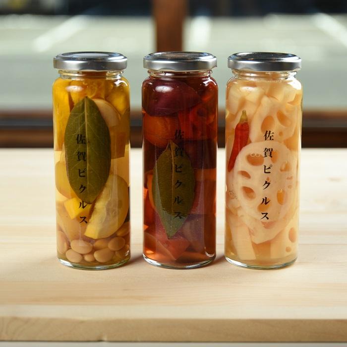 佐賀産熟成お酢使用【佐賀野菜のピクルス】3本：B140-050_イメージ5