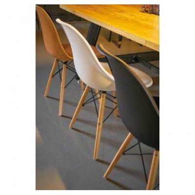 ふるさと納税 恵那市 デザインチェア　木目プリント　オーク　1脚 |  | 02