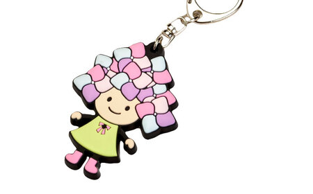 ご当地キャラクターあじさいちゃんグッズ　キーホルダー【開成町商工振興会】[BDAY011]