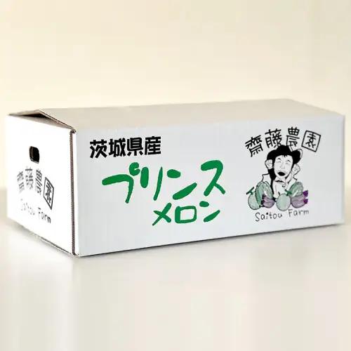 メロン プリンスメロン 1箱 約5kg  7～8玉 八千代町産 先行予約