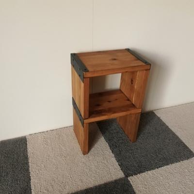 ふるさと納税 守口市 無垢材　スタッキングシェルフ 2個セット　D200タイプ  W300×H220×D200 |  | 01