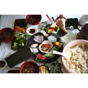 食べ比べ「やだのり」味付け海苔1個＋海苔30枚セット