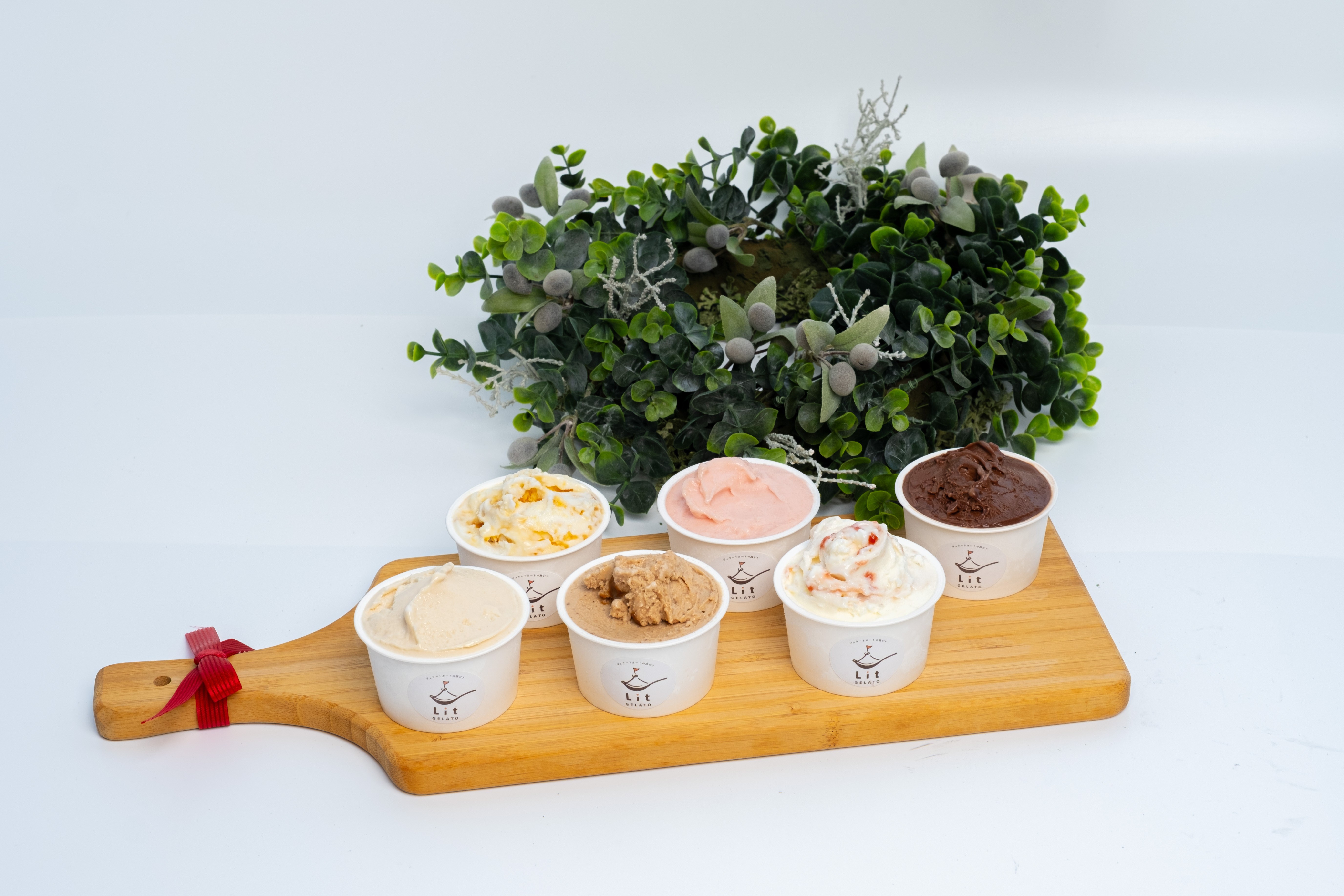 
            304.Lit GELATO 定番フレーバー ジェラート 6個セット 手作りジェラート 6種類 ジェラート アイス 詰め合わせ 手作り
          