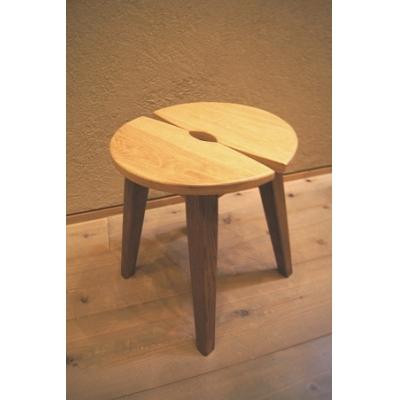 ふるさと納税 和気町 楢の丸スツール(CSHR)　WW-2