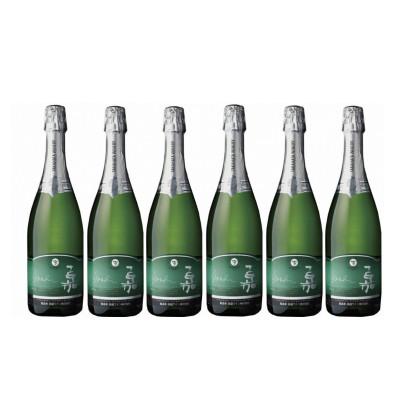 ふるさと納税 高畠町 6本セット限定　嘉　辛口スパークリングワイン　ピノ シャルドネ 　高畠ワイナリー 　
