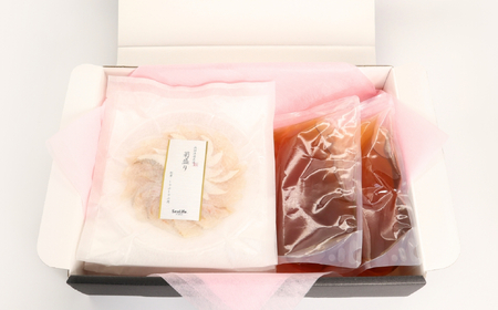こだわりの出汁つゆで食べるのどぐろしゃぶしゃぶ4～6人前【10月～3月のお届け】 鮮魚 鍋 しゃぶしゃぶ のどぐろ 魚介 天然 ギフト 奥出雲 醤油 国産 【005_0131】
