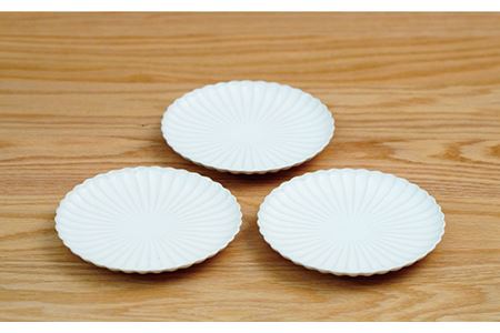 【波佐見焼】花しのぎ トリオ 取皿 小皿 (白) 食器 皿 【団陶器】 [PB87] 波佐見焼