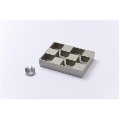 ふるさと納税 高岡市 【高岡銅器】市松庭園　銀鼠