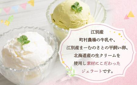 【120ml(2種)・12個入り】江別産 素材にこだわったジェラート【CHICO】ジェラート