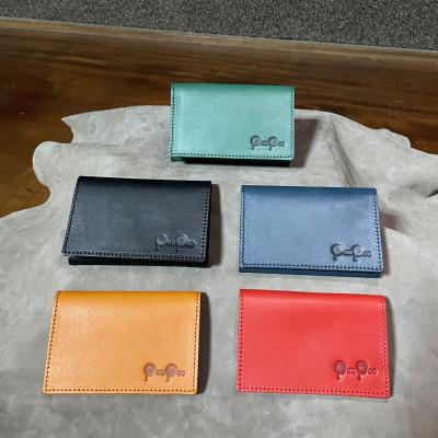 ふるさと納税 東海市 知多牛革の名刺入れ(グリーン) |  | 02