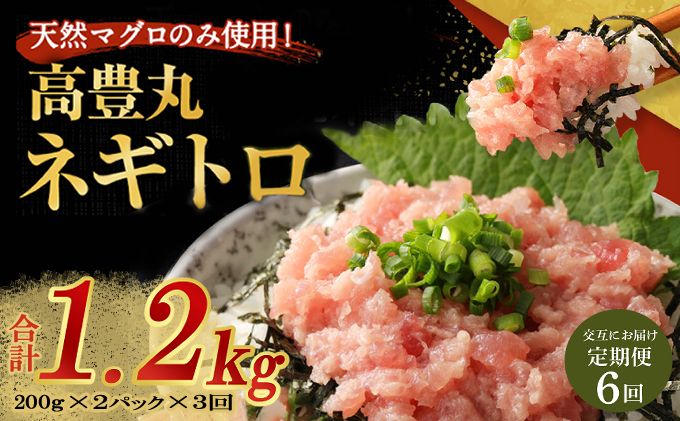 【交互定期便 / ６ヶ月連続】 土佐流藁焼きかつおのたたき2節と高豊丸ネギトロ400ｇ  魚介類 海産物 カツオ 鰹 わら焼き 高知 海鮮 冷凍 家庭用 訳あり 不揃い  連続 藁焼き かつおのたたき