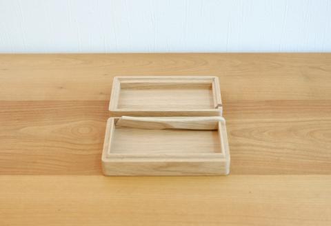 「woodworks GLOBE」のクラフトバターケース (クラフトバターナイフ付き)  【C27】