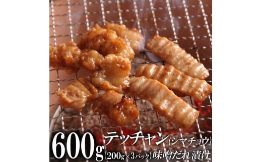 テッチャン味噌だれ漬け600g（200g×3）