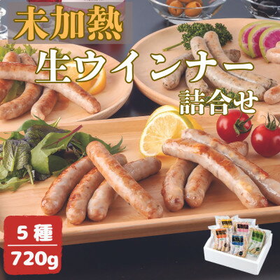 【ふるさと納税】高原育ちのフレッシュウインナー5種詰合せ【配送不可地域：離島】【1660327】