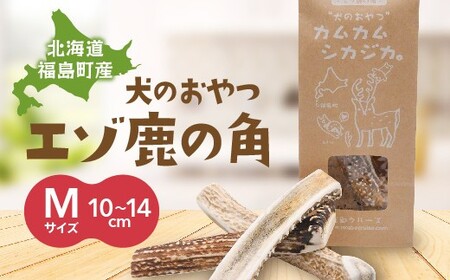 犬のおやつ　カムカムシカジカ　Mサイズ×2本 ふるさと納税 人気 おすすめ ランキング エゾシカ えぞ鹿 蝦夷しか 蝦夷鹿 角 鹿角 犬のおやつ 愛犬 歯石取り 人気 天然 全犬種 贈答 贈り物 ギフト プレゼント 北海道 福島町 送料無料 FKB028