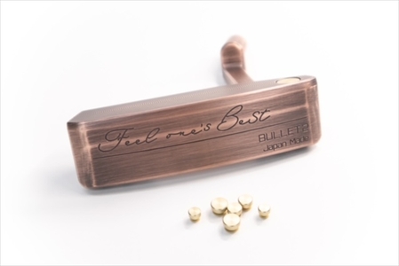 SQUAD-GOLF　-BB-345-　 SUS303　1ピース削り出しパター　34インチ CUPPER SMOKED【 プレゼント 贈り物 ギフト 誕生日 父の日 ゴルフ 大阪府 門真市 】