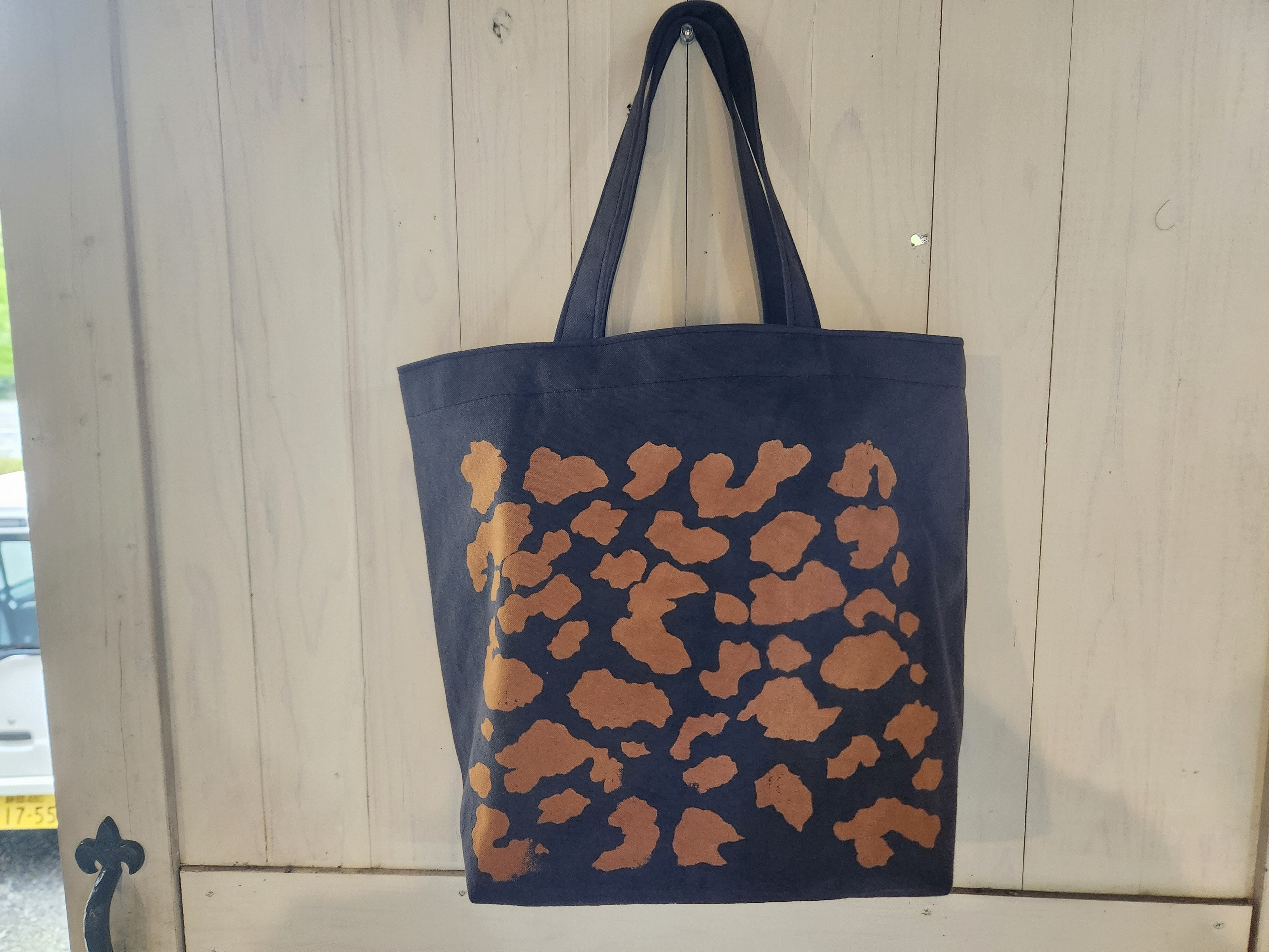 
32-4 川根茶染　トートバッグ（濃）
