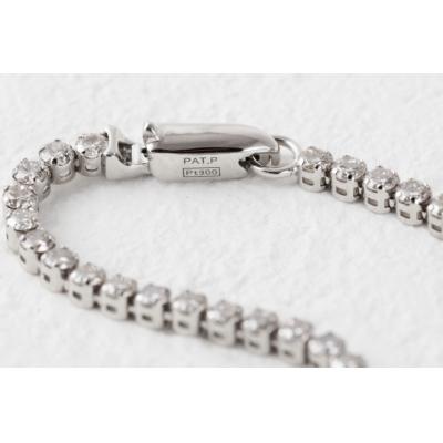 ふるさと納税 甲府市 PT900　テニスブレスレット【2.00ct】K037931-H |  | 03