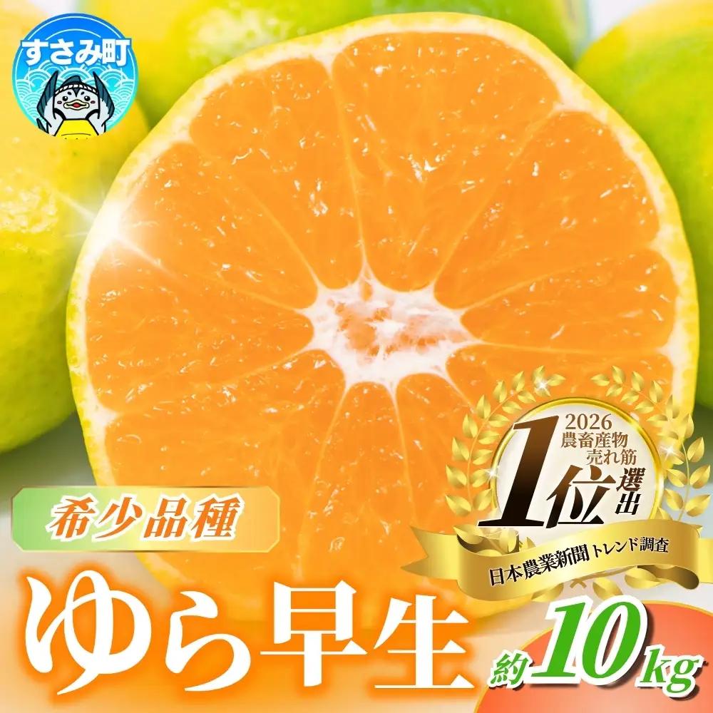 みかん ゆら早生みかん【秋頃発送予約分】サイズ混合 10kg【nuk110D】